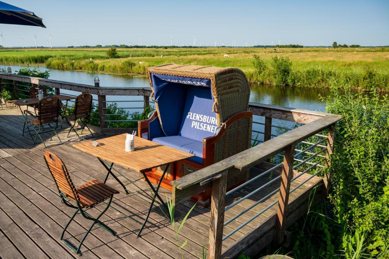 Nordsee-Hotel Arlau-Schleuse Hattstedtermarsch Экстерьер фото
