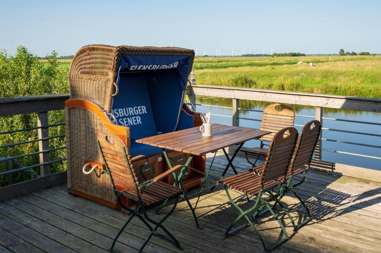 Nordsee-Hotel Arlau-Schleuse Hattstedtermarsch Экстерьер фото