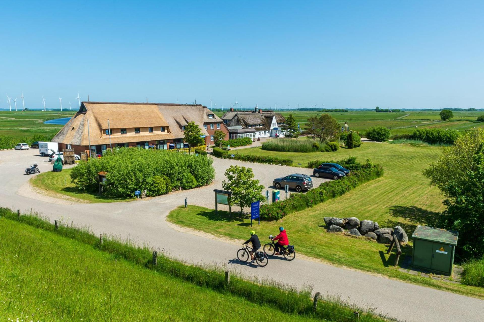 Nordsee-Hotel Arlau-Schleuse Hattstedtermarsch Экстерьер фото